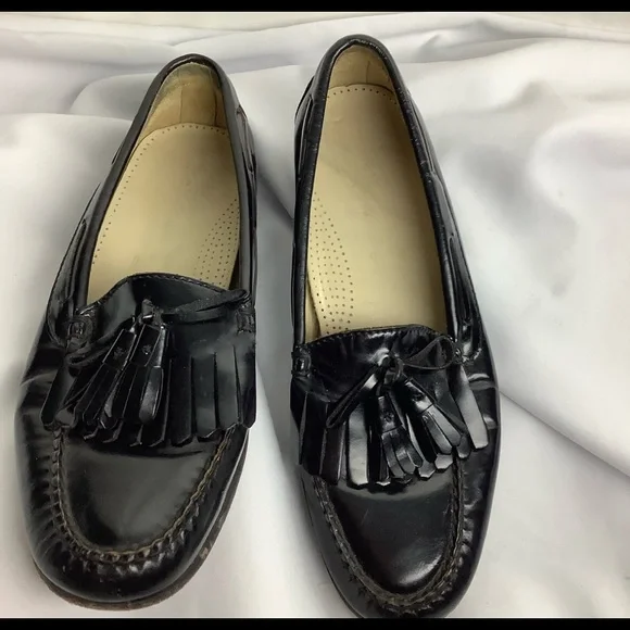 Cole Haan !Make Offer! Tassel Loafer Dress Shoe Cole Haan Tassel Loafers USA Made Brown Cognac Dress Shoes 9  main image 2